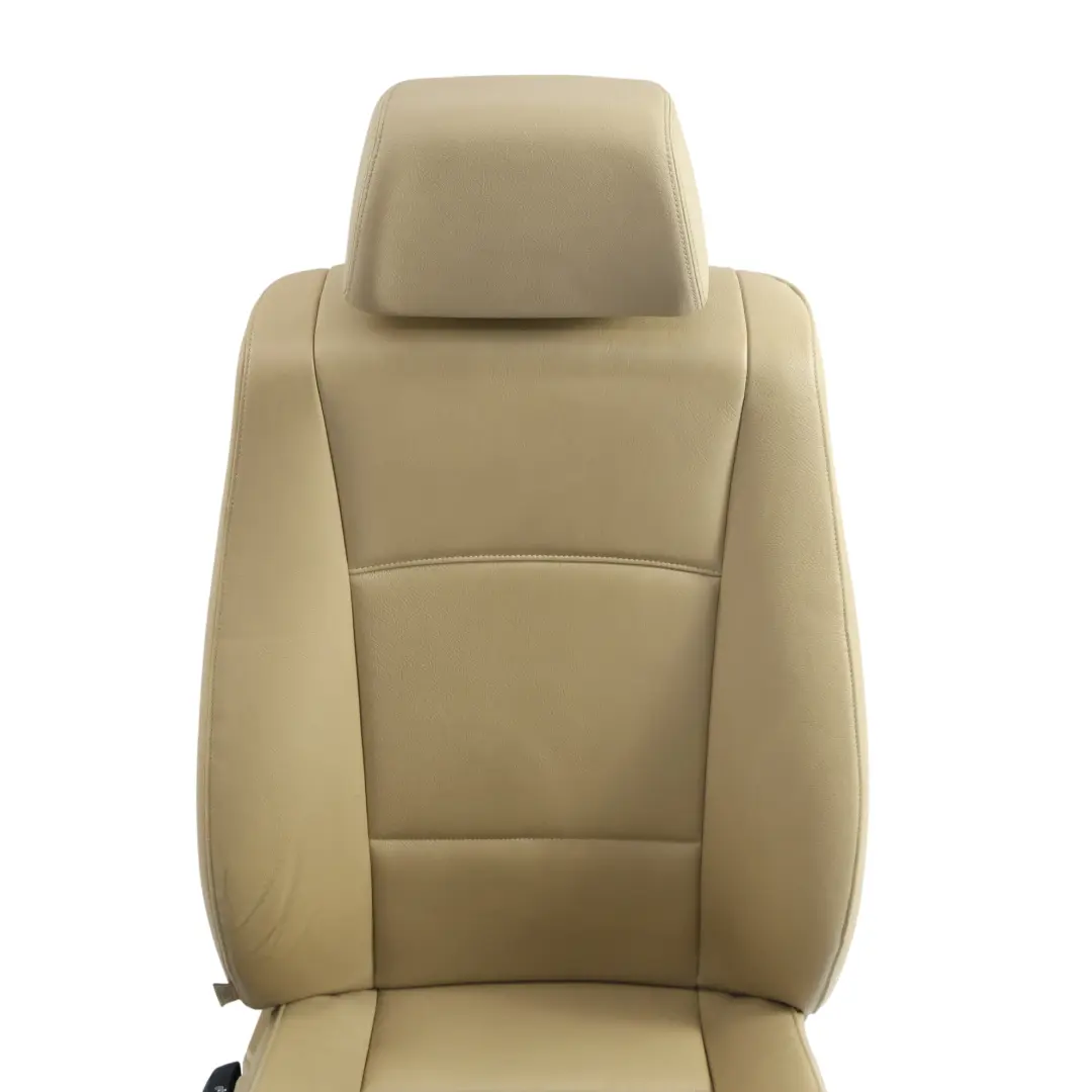 Asiento Delantero Derecho Interior Cuero Nevada Beige LUB4 para BMW X1 E84 con número de pieza 2992622 BMW X1 E84 Asiento Delantero Derecho Interior Cuero Nevada Beige LUB4 - SKU 2992622-2 - Número de pieza 2992622