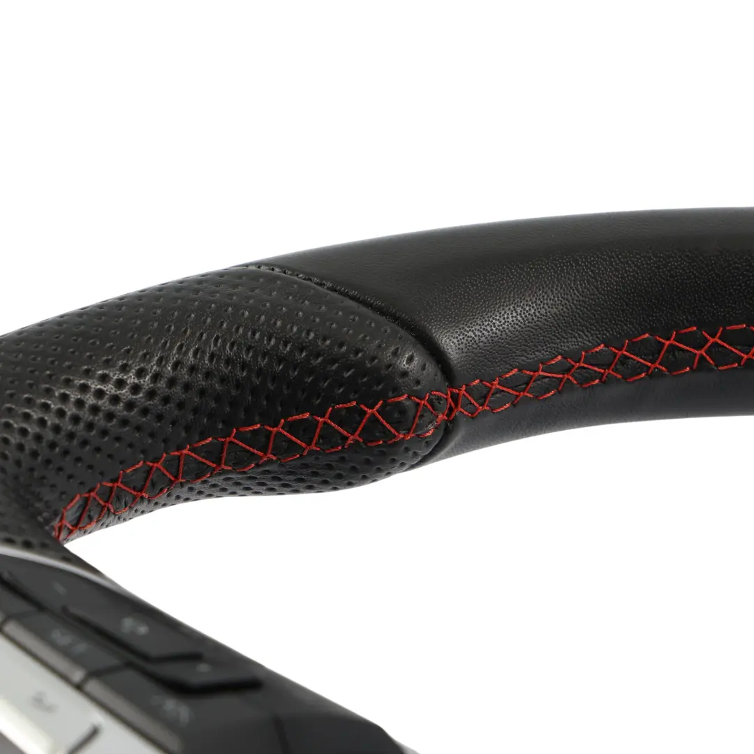 Mk6 GTI Kierownica Czarna Skóra Multifunkcja do VW Volkswagen Polo o numerze 2G0419089N VW Volkswagen Polo Mk6 GTI Kierownica Czarna Skóra Multifunkcja - SKU 2G0419089N - Numer Części 2G0419089N