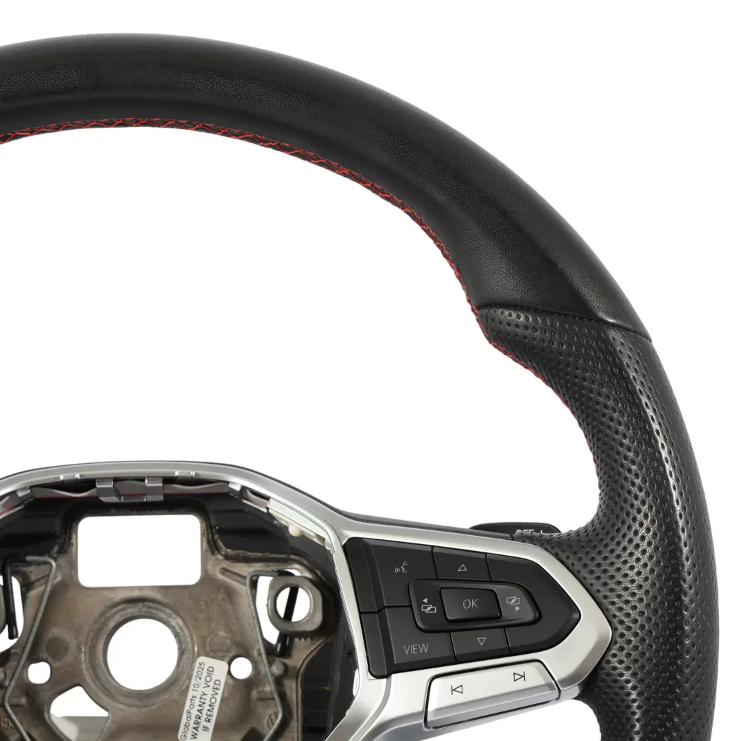 Mk6 GTI Volante In Pelle Nera Multifunzione per VW Volkswagen Polo con numero di parte 2G0419089N VW Volkswagen Polo Mk6 GTI Volante In Pelle Nera Multifunzione - SKU 2G0419089N - Numero di parte 2G0419089N