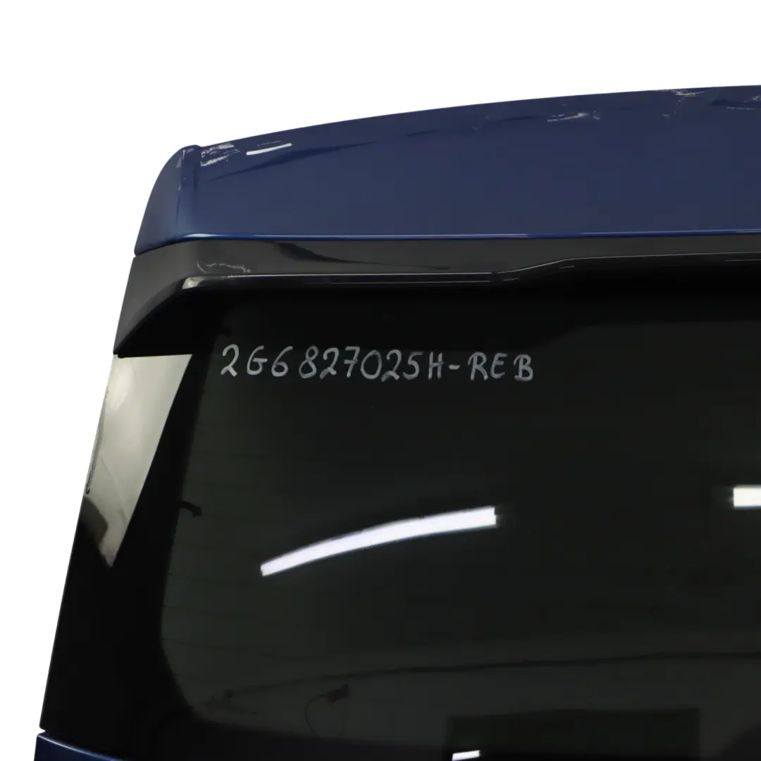 Volkswagen VW Polo Mk6 Tailgate Boot Trunk Lid Rear Reef Blue Metallic - B5K - SKU 2G6827025H-REB - Part number 2G6827025H