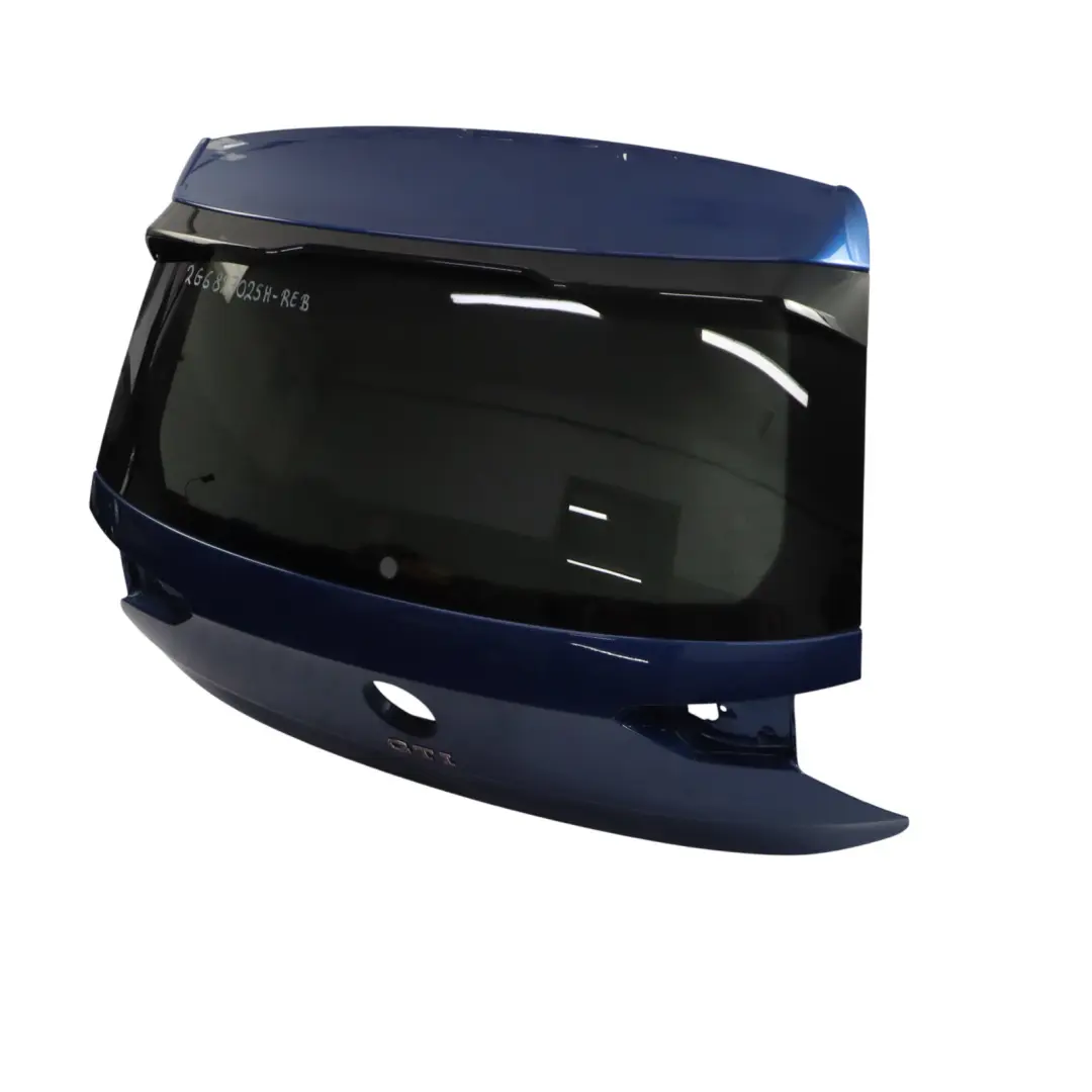 Volkswagen VW Polo Mk6 Tailgate Boot Trunk Lid Rear Reef Blue Metallic - B5K - SKU 2G6827025H-REB - Part number 2G6827025H