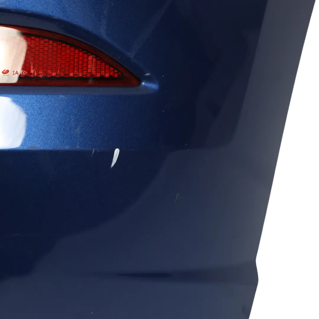 Volkswagen VW Polo Mk6 GTI Rear Bumper Trim Panel Cover Reef Blue Metallic - B5K - SKU 2GS807417T-REB - Part number 2GS807417T