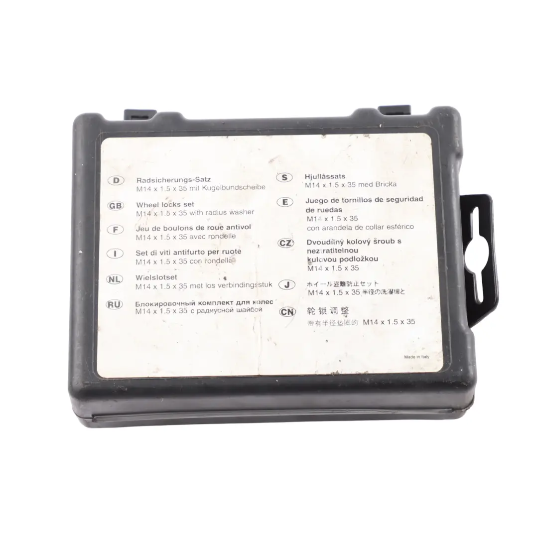 7L Locking Wheel Bolt Stud Nuts Set Kit M14 to VW Volkswagen Touareg with Part number 2H0698137 VW Volkswagen Touareg 7L Locking Wheel Bolt Stud Nuts Set Kit M14 - SKU 2H0698137 - Part number 2H0698137