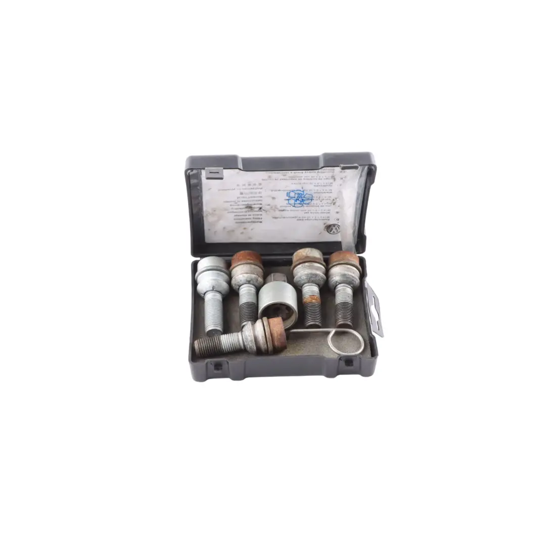 7L Locking Wheel Bolt Stud Nuts Set Kit M14 to VW Volkswagen Touareg with Part number 2H0698137 VW Volkswagen Touareg 7L Locking Wheel Bolt Stud Nuts Set Kit M14 - SKU 2H0698137 - Part number 2H0698137