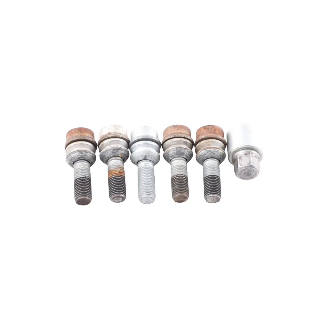 VW Volkswagen Touareg 7L Locking Wheel Bolt Stud Nuts Set Kit M14 - SKU 2H0698137 - Part number 2H0698137