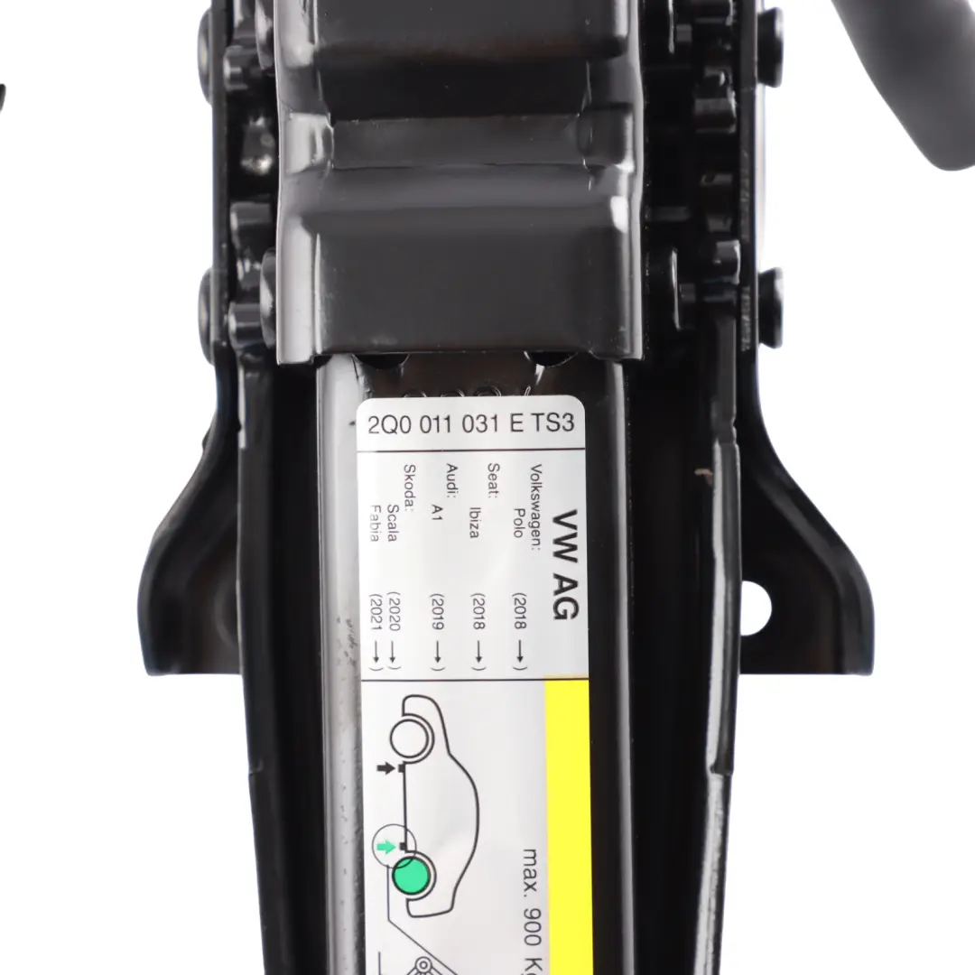 AW Seat Ibiza Mk5 Lifting Jack Car Tool Emergency Lift to Volkswagen Polo with Part number 2Q0011031 Volkswagen Polo AW Seat Ibiza Mk5 Lifting Jack Car Tool Emergency Lift - SKU 2Q0011031-1 - Part number 2Q0011031