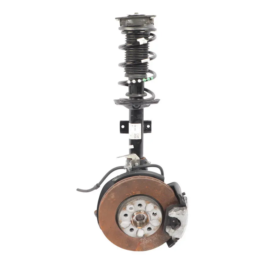 Front Suspension Leg Wheel Hub Brake Disc Right O/S to Seat Ibiza V with Part number 2Q0413031AJ Seat Ibiza V Front Suspension Leg Wheel Hub Brake Disc Right O/S - SKU 2Q0413031AJ-2 - Part number 2Q0413031AJ