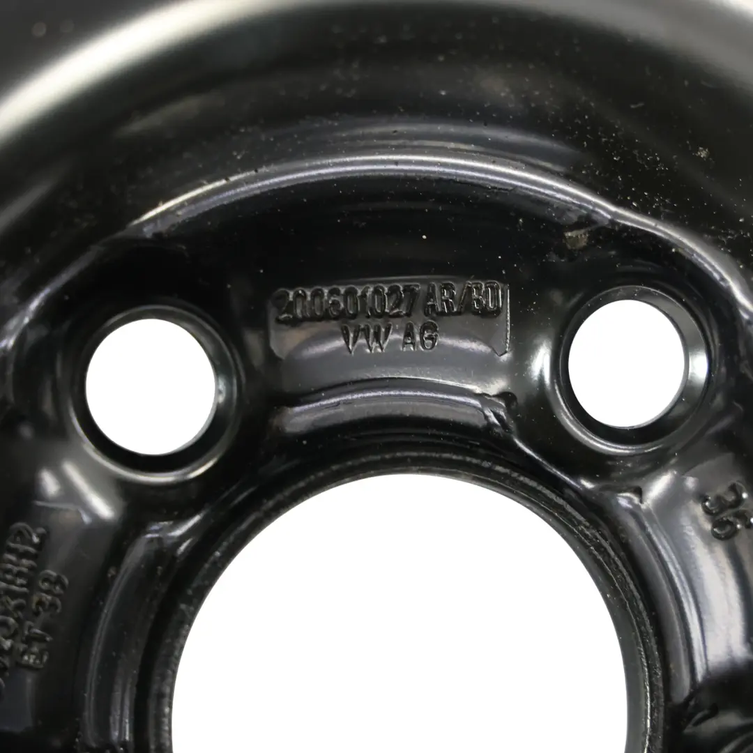 Mk6 Roue De Secours Compacte En Acier R18 3,5J ET:38 125/60 pour VW Polo à propos du numéro de pièce 2Q0601027AR VW Polo Mk6 Roue De Secours Compacte En Acier R18 3,5J ET:38 125/60 - SKU 2Q0601027AR - Numéro de pièce 2Q0601027AR