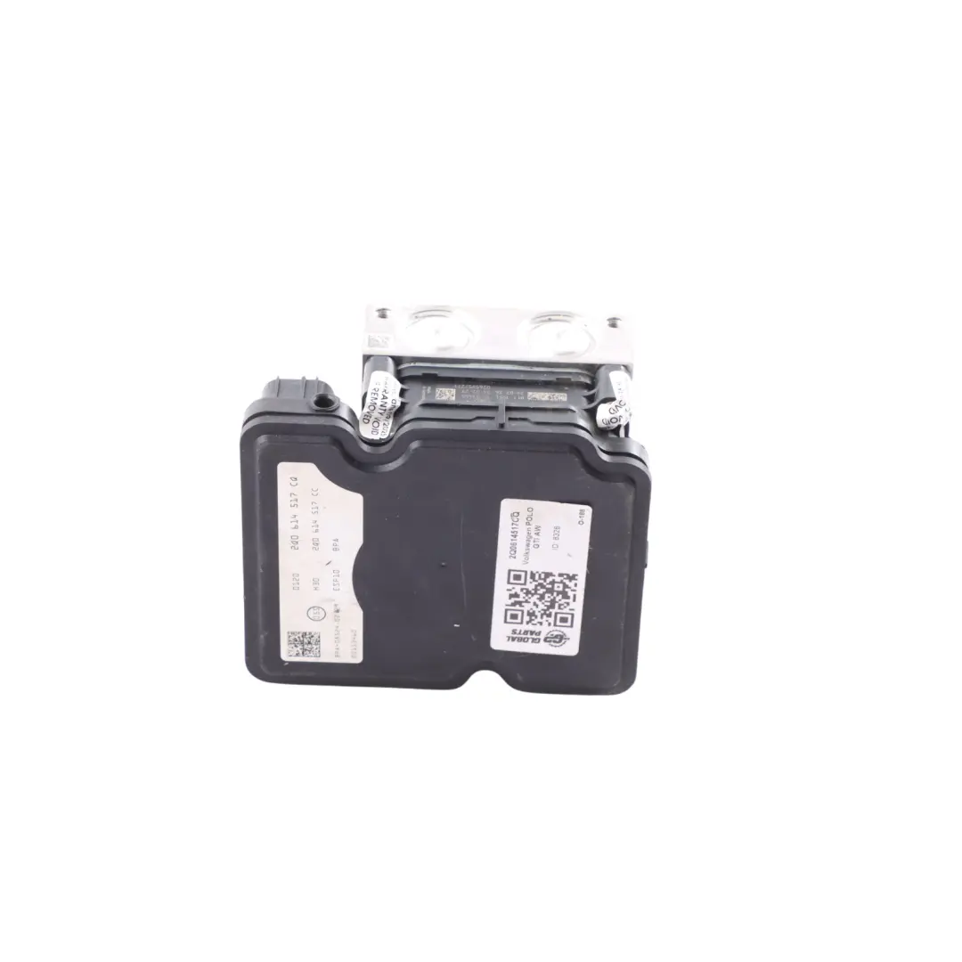 Volkswagen Polo VI AW ABS Pump Brake Control Unit Module 2Q0614517CC - SKU 2Q0614517CQ - Part number 2Q0614517CQ