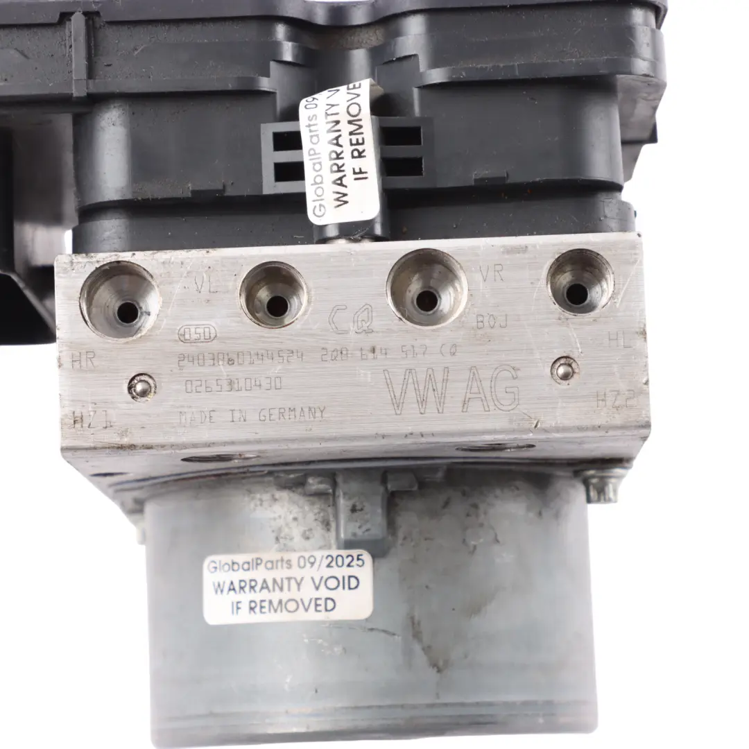 Volkswagen Polo VI AW ABS Pump Brake Control Unit Module 2Q0614517CC - SKU 2Q0614517CQ - Part number 2Q0614517CQ
