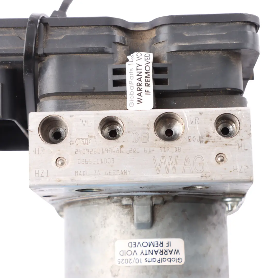 Mk5 V ABS Pump Brake Control Unit Module to Seat Ibiza with Part number 2Q0614517DB Seat Ibiza Mk5 V ABS Pump Brake Control Unit Module - SKU 2Q0614517DB - Part number 2Q0614517DB