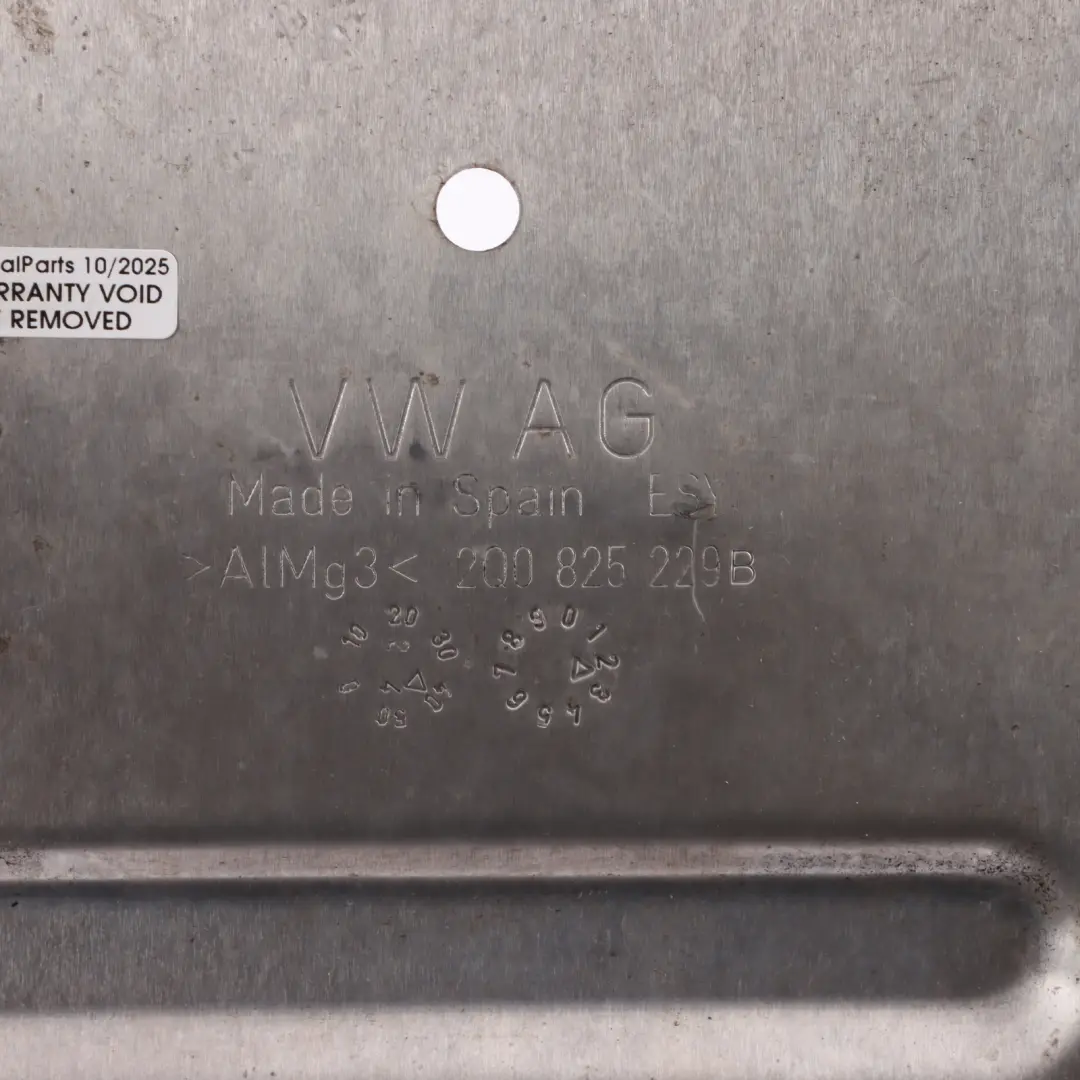 Heat Shield Undretray Cover Guard Panel Aluminium to Seat Ibiza V Engine with Part number 2Q0825229B Seat Ibiza V Engine Heat Shield Undretray Cover Guard Panel Aluminium - SKU 2Q0825229B - Part number 2Q0825229B