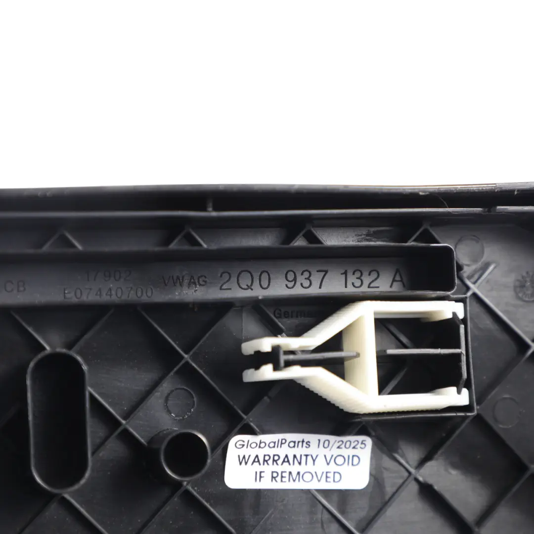 Seat Ibiza FR KJ1 Fuse Box Relay Power Distribution Cover Trim Panel - SKU 2Q0937132A - Part number 2Q0937132A