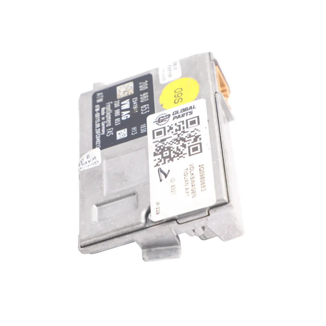 Mk2 Front Camera Module Lane Assist Windscreen Unit to Volkswagen Tiguan with Part number 2Q0980653 Volkswagen Tiguan Mk2 Front Camera Module Lane Assist Windscreen Unit - SKU 2Q0980653 - Part number 2Q0980653