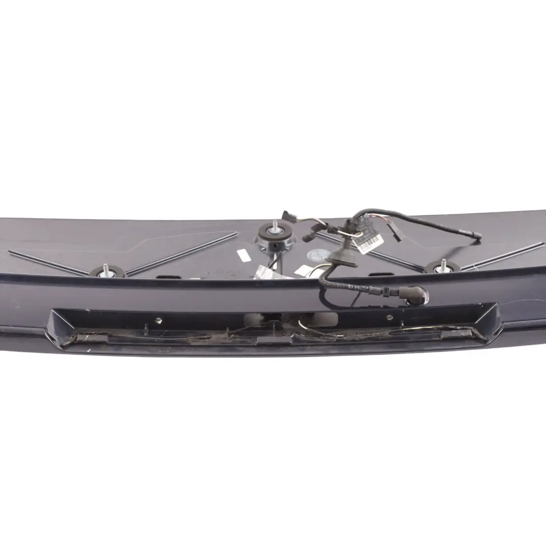 Spoiler Upper Boot Trunk Lid Trim Panel Cover Monaco Blue - A35 to BMW X3 E83 Rear with Part number 0303044 BMW X3 E83 Rear Spoiler Upper Boot Trunk Lid Trim Panel Cover Monaco Blue - A35 - SKU 0303044-MB1 - Part number 0303044