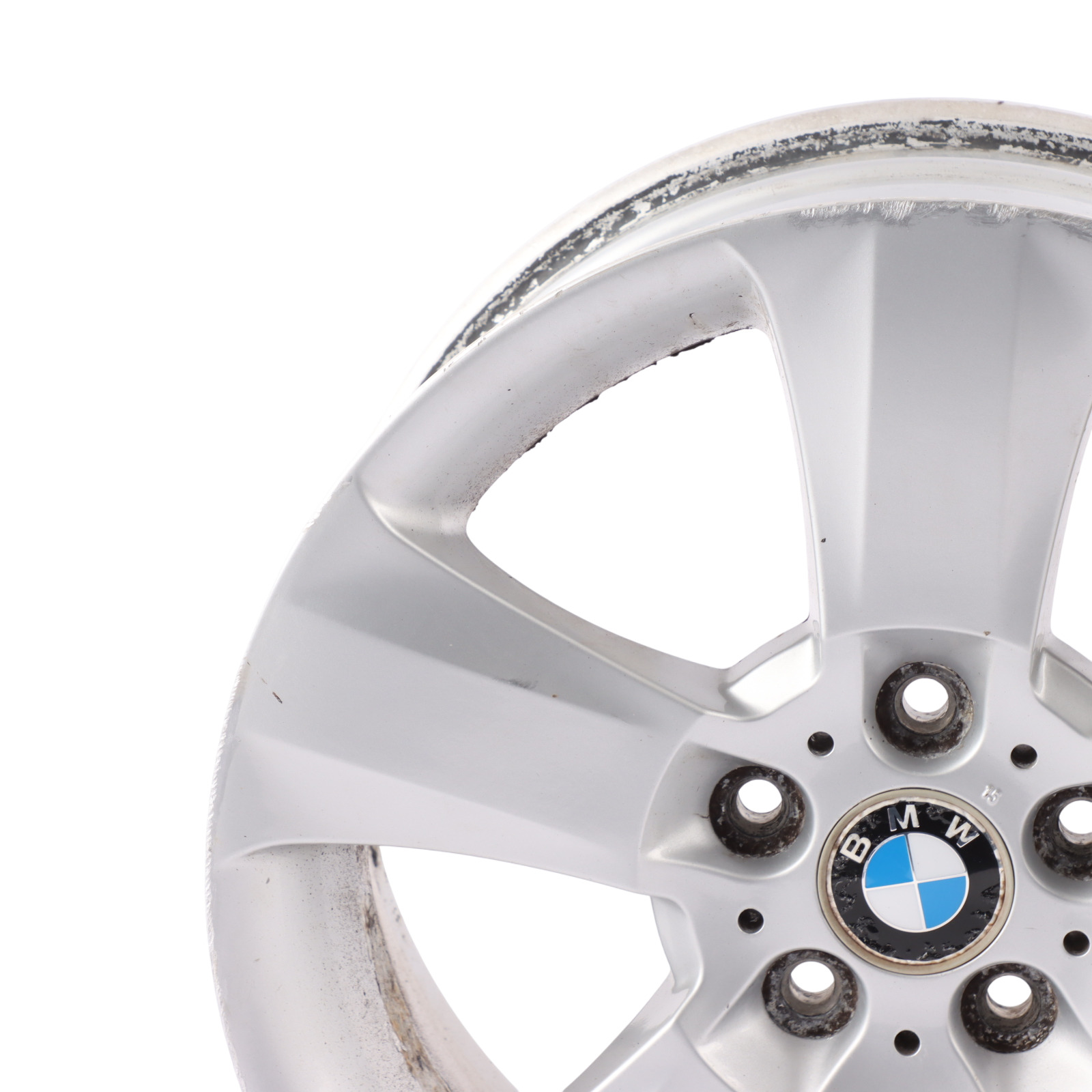 純正 17インチ アルミホイール タイヤ③ BMW X3 E83 純正 8J+46 ブリヂストン スタッドレス 235/55R17 BMW X3