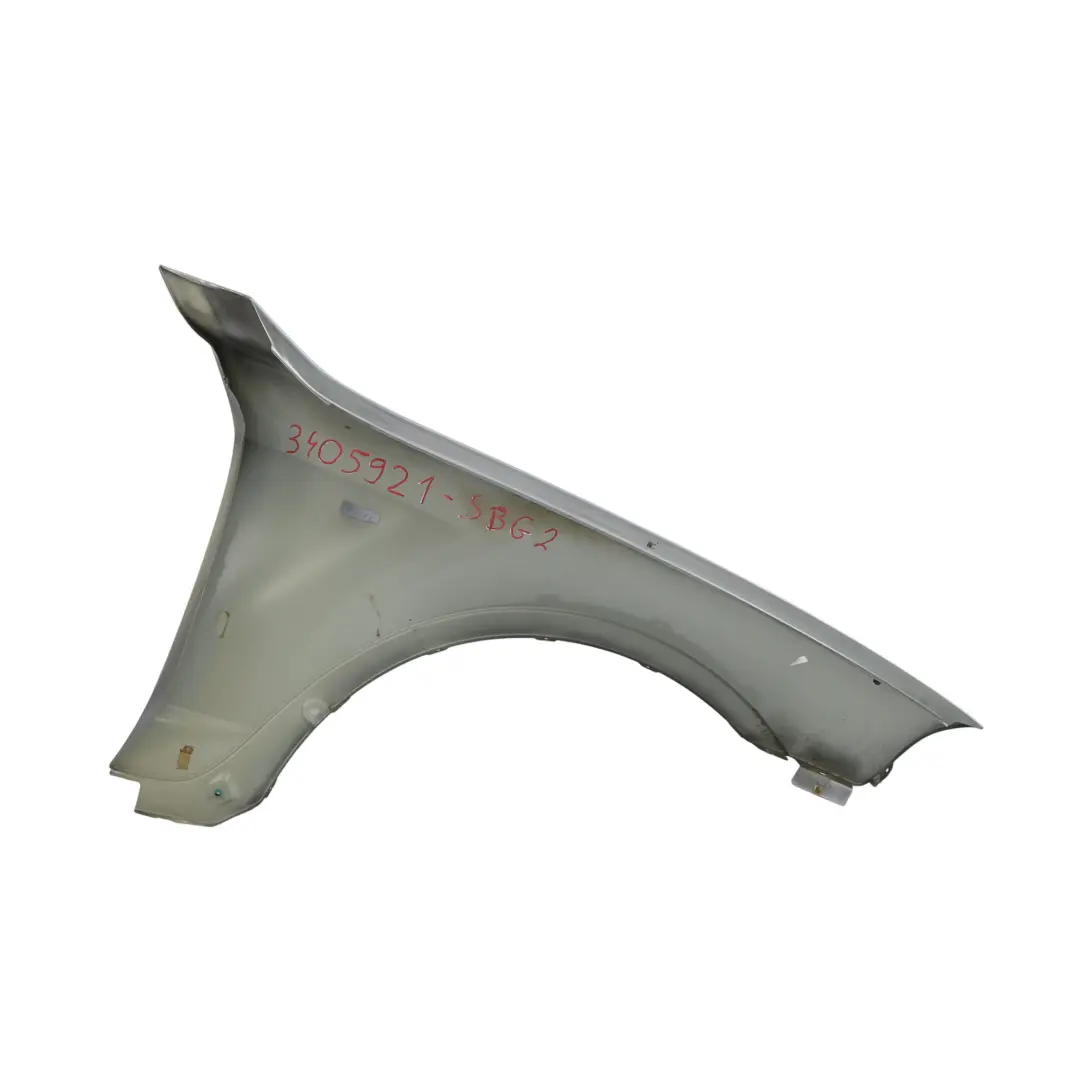 Fender Panel BMW X3 E83 Side Wing Front Left N/S Silbergrau Silver Grey - A08 to with Part number 3405921 Fender Panel BMW X3 E83 Side Wing Front Left N/S Silbergrau Silver Grey - A08 - SKU 3405921-SBG2 - Part number 3405921