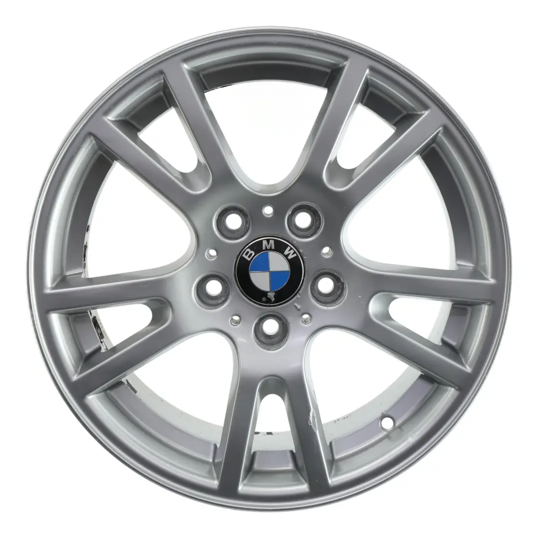 BMW X3 E83 Jante en alliage d'argent 17" 8J Rayons Doubles 148 ET:46 - SKU 3412060-1 - Numéro de pièce 3412060