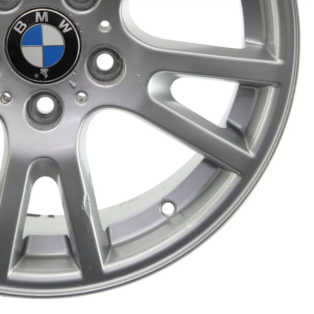 BMW X3 E83 Jante en alliage d'argent 17" 8J Rayons Doubles 148 ET:46 - SKU 3412060-1 - Numéro de pièce 3412060