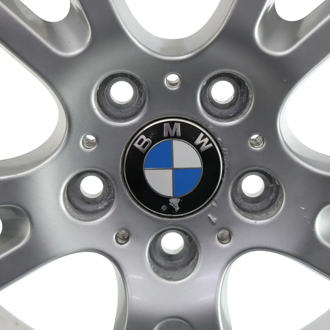 BMW X3 E83 Jante en alliage d'argent 17" 8J Rayons Doubles 148 ET:46 - SKU 3412060-1 - Numéro de pièce 3412060