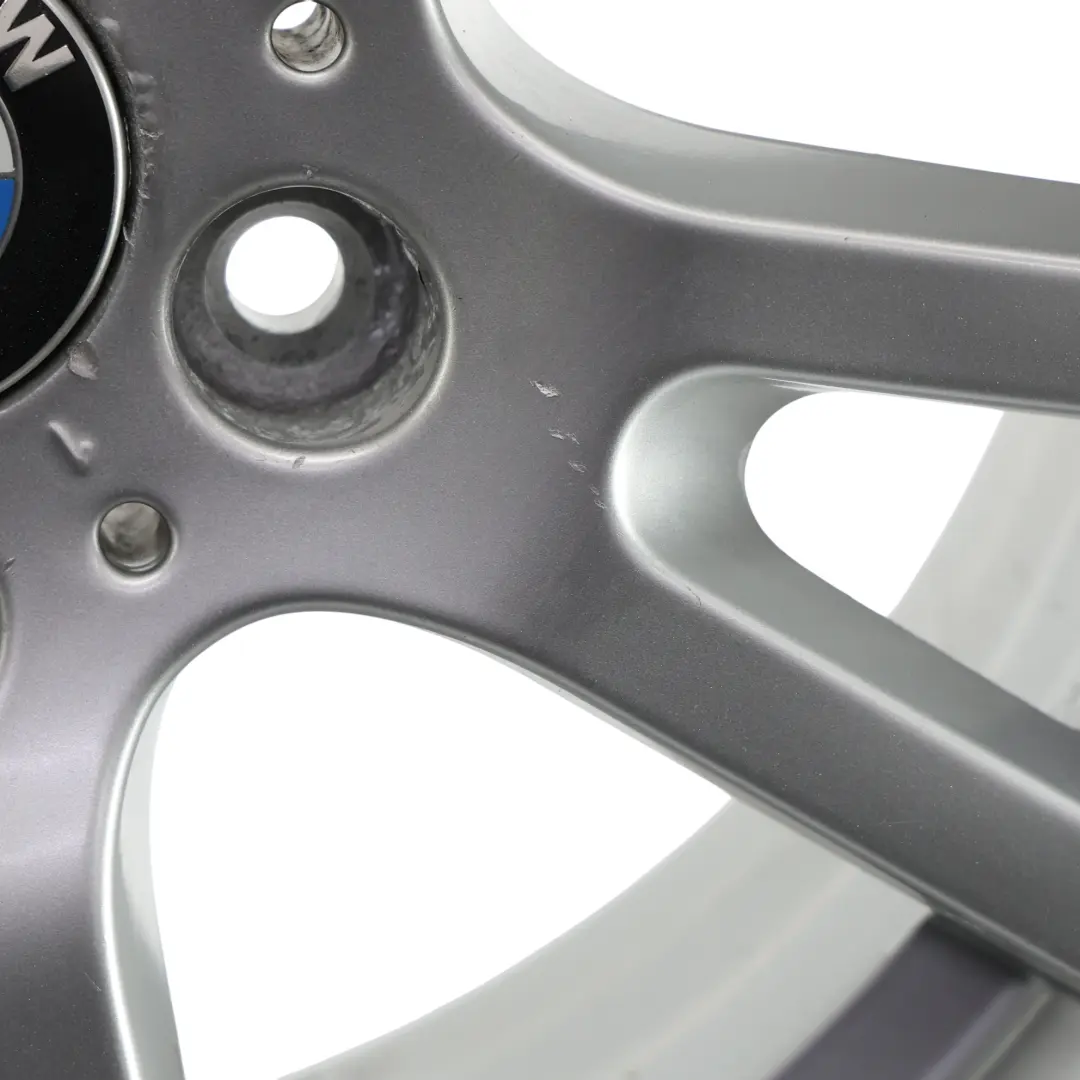 BMW X3 E83 Jante en alliage d'argent 17" 8J Rayons Doubles 148 ET:46 - SKU 3412060-1 - Numéro de pièce 3412060