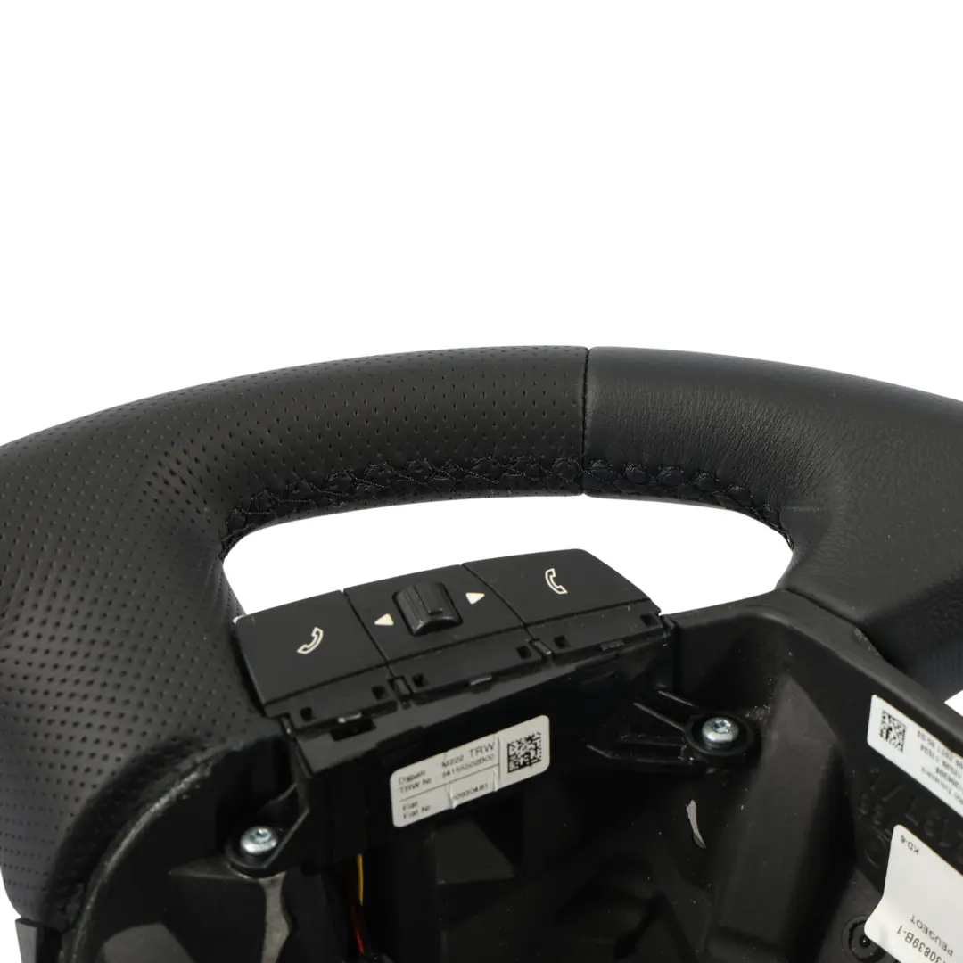 Citroën Jumper Peugeot Boxer Volant Neuf En Cuir Noir - SKU 34130839B-1 - Numéro de pièce 34130839B