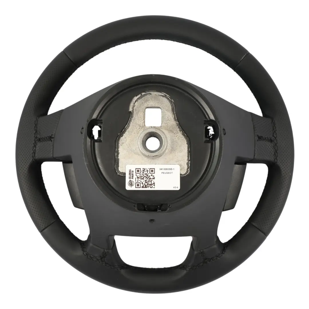 Citroën Relay Peugeot Boxer Steering Wheel NEW Black Leather - SKU 34130839B-1 - Part number 34130839B