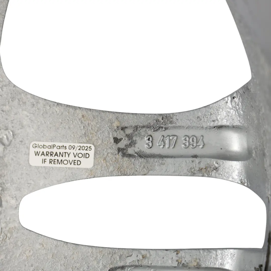 Leichtmetall felge Doppelspeiche 205 18" ET:46 8J für BMW X3 Serie E83 mit Teilenummer 3417394 BMW X3 Serie E83 Leichtmetall felge Doppelspeiche 205 18" ET:46 8J - SKU 3417394-2 - Teilenummer 3417394