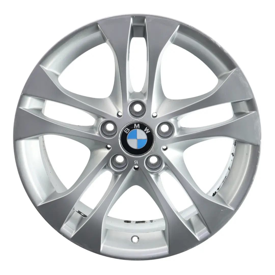 BMW X3 Series E83 Silver Wheel Alloy Rim Double Spoke 205 18" ET:46 8J - SKU 3417394-3 - Part number 3417394