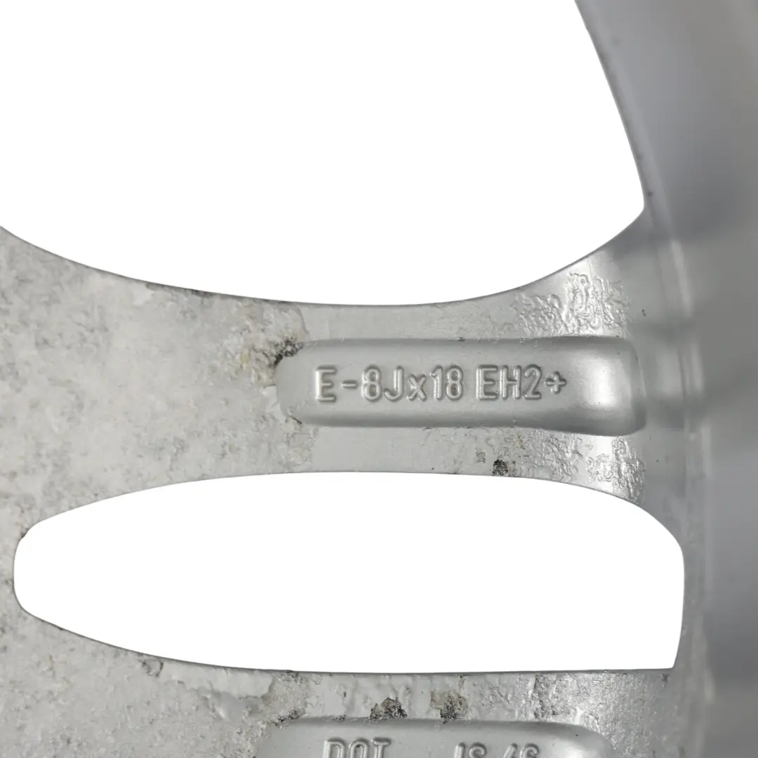 BMW X3 Series E83 Silver Wheel Alloy Rim Double Spoke 205 18" ET:46 8J - SKU 3417394-3 - Part number 3417394