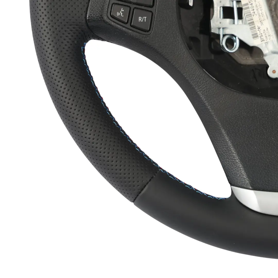 BMW X3 E83 LCI E83N NEW Black Leather Sport Steering Wheel M-tricoloured - SKU 3448457-2 - Part number 3448457