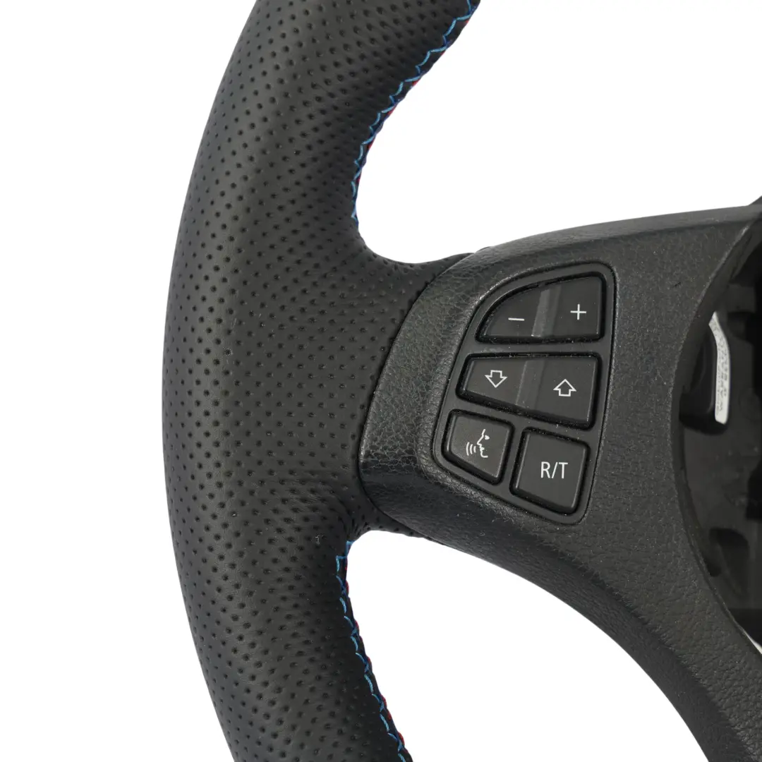 BMW X3 E83 LCI E83N NEW Black Leather Sport Steering Wheel M-tricoloured - SKU 3448457-2 - Part number 3448457