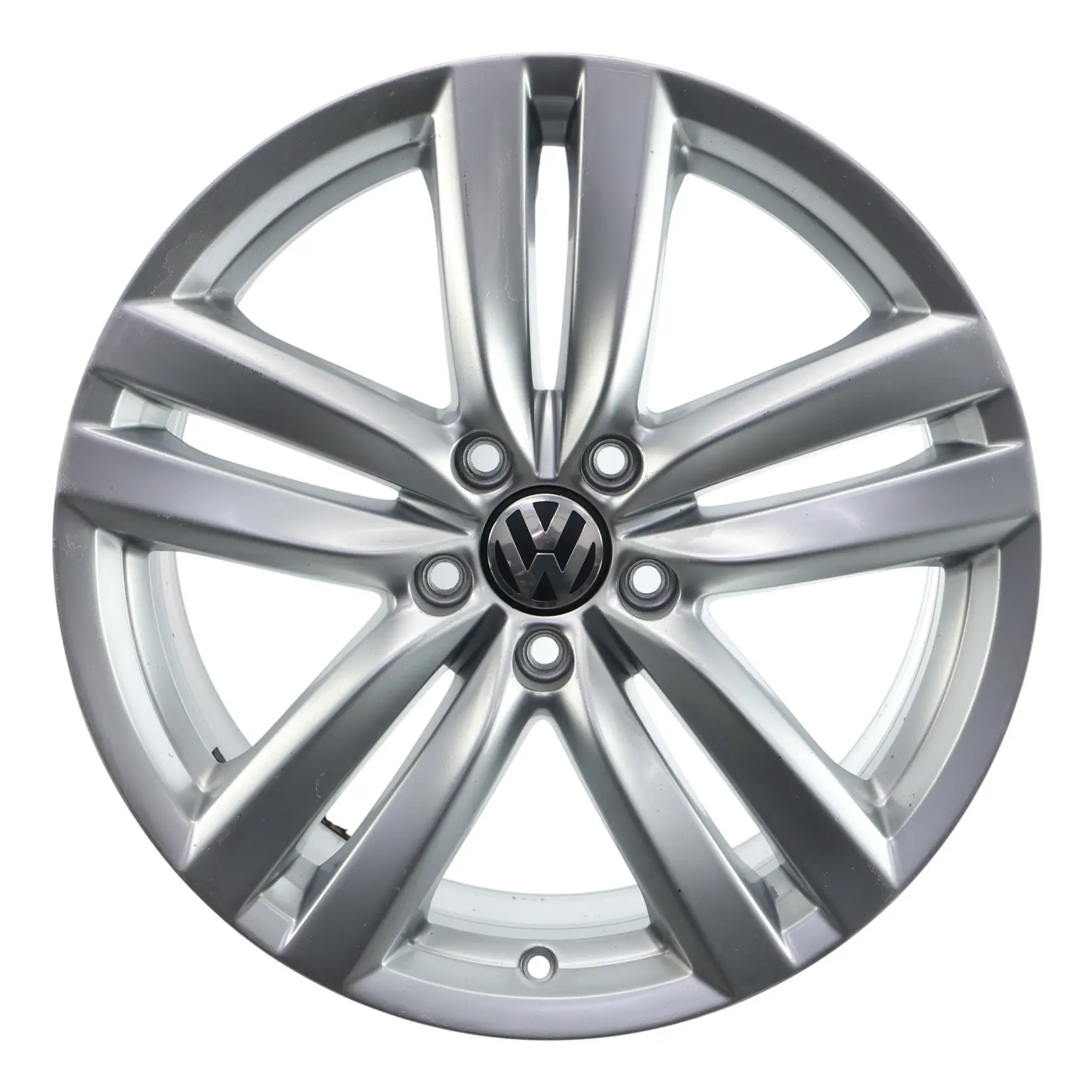 VW Volkswagen Passat B7 Silver Wheel Alloy Rim 18" 8J ET44 3AA601025H