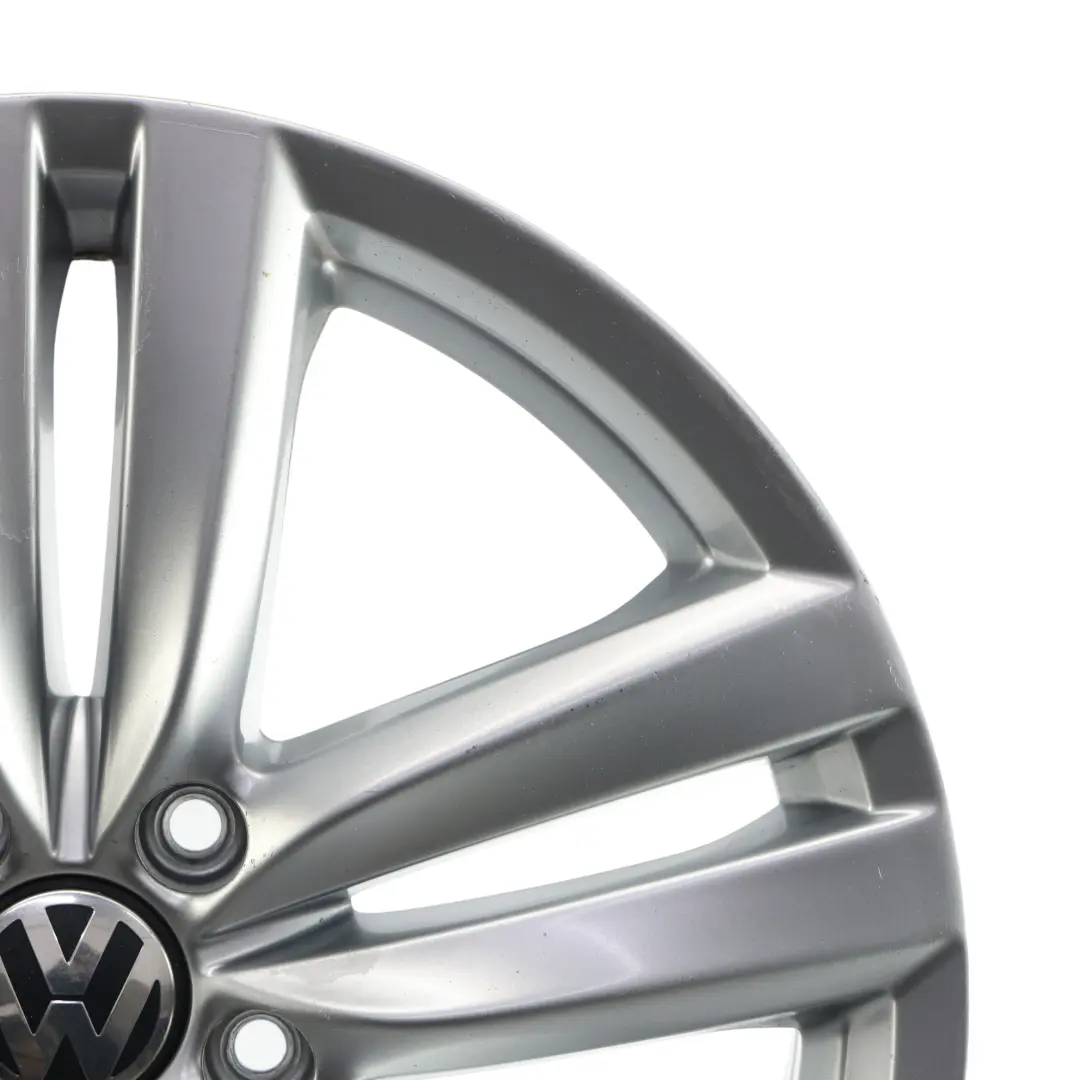 VW Volkswagen Passat B7 Silver Wheel Alloy Rim 18" 8J ET44 - SKU 3AA601025H-1 - Part number 3AA601025H