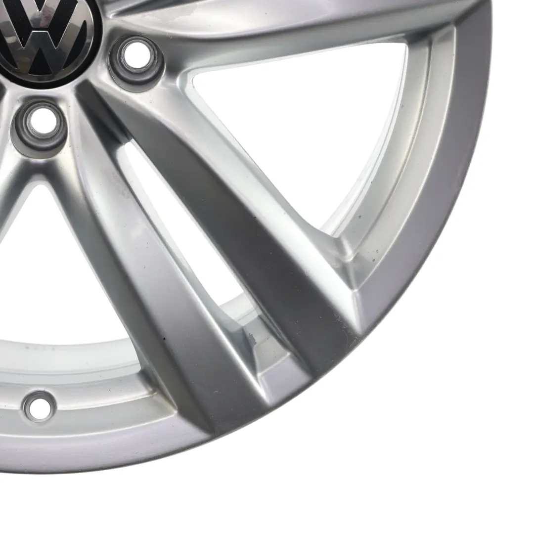 VW Volkswagen Passat B7 Silver Wheel Alloy Rim 18" 8J ET44 - SKU 3AA601025H-1 - Part number 3AA601025H