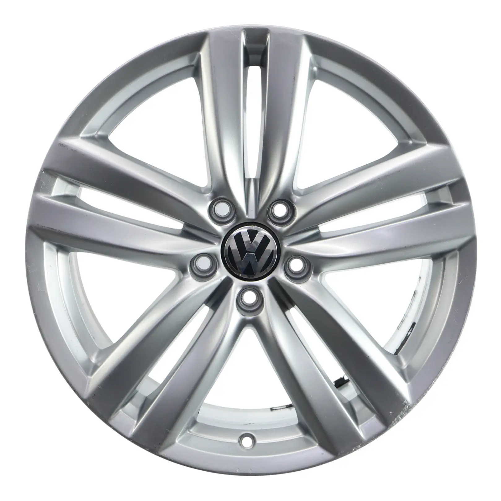 VW Volkswagen Passat B7 Silver Wheel Alloy Rim 18" 8J ET44 3AA601025H