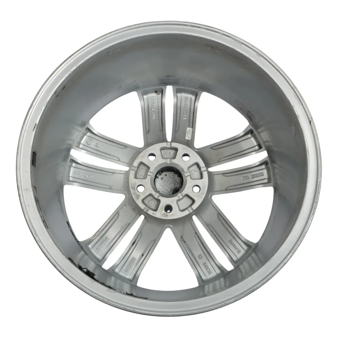 VW Volkswagen Passat B7 Silver Wheel Alloy Rim 18" 8J ET44 - SKU 3AA601025H-2 - Part number 3AA601025H