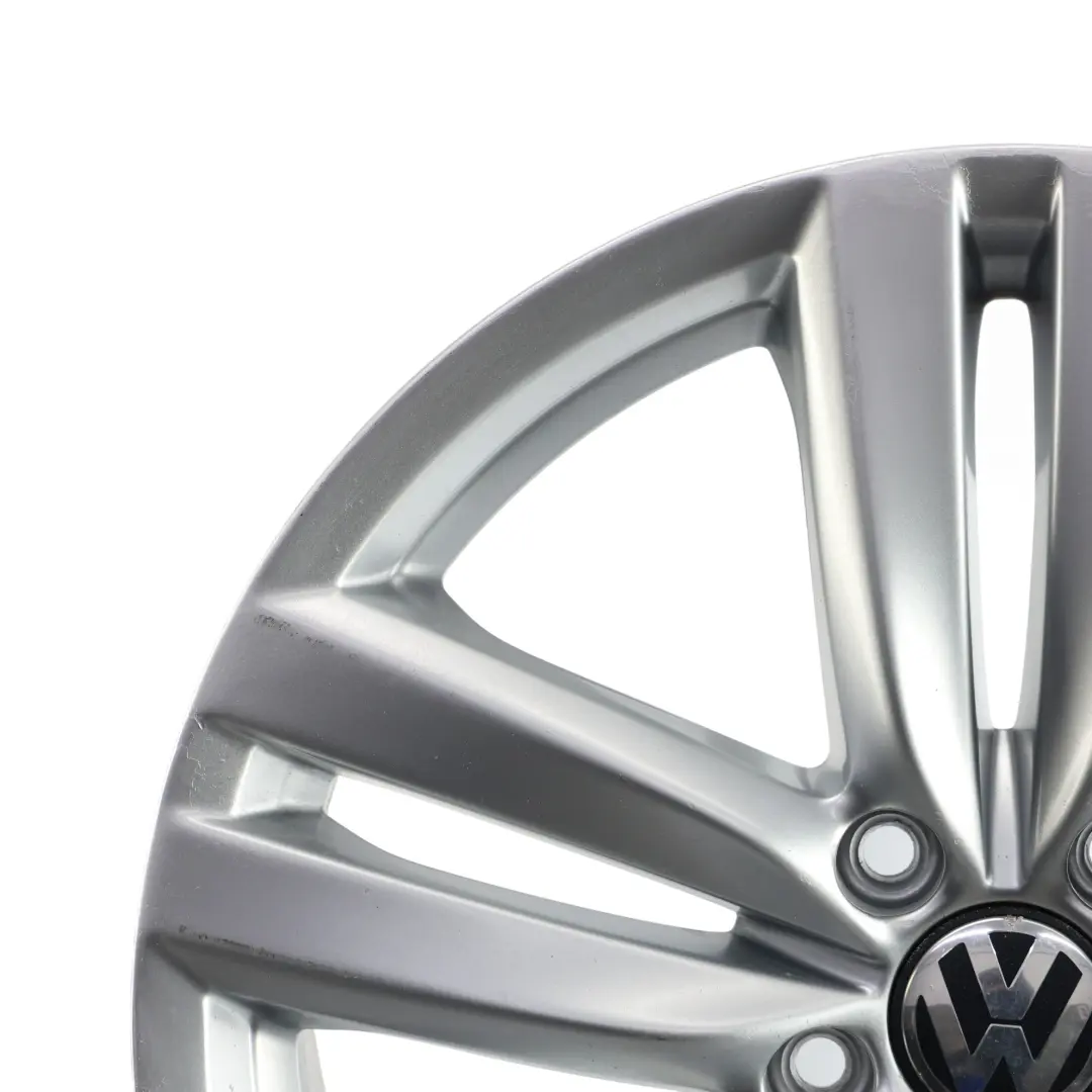 VW Volkswagen Passat B7 Silver Wheel Alloy Rim 18" 8J ET44 - SKU 3AA601025H-2 - Part number 3AA601025H