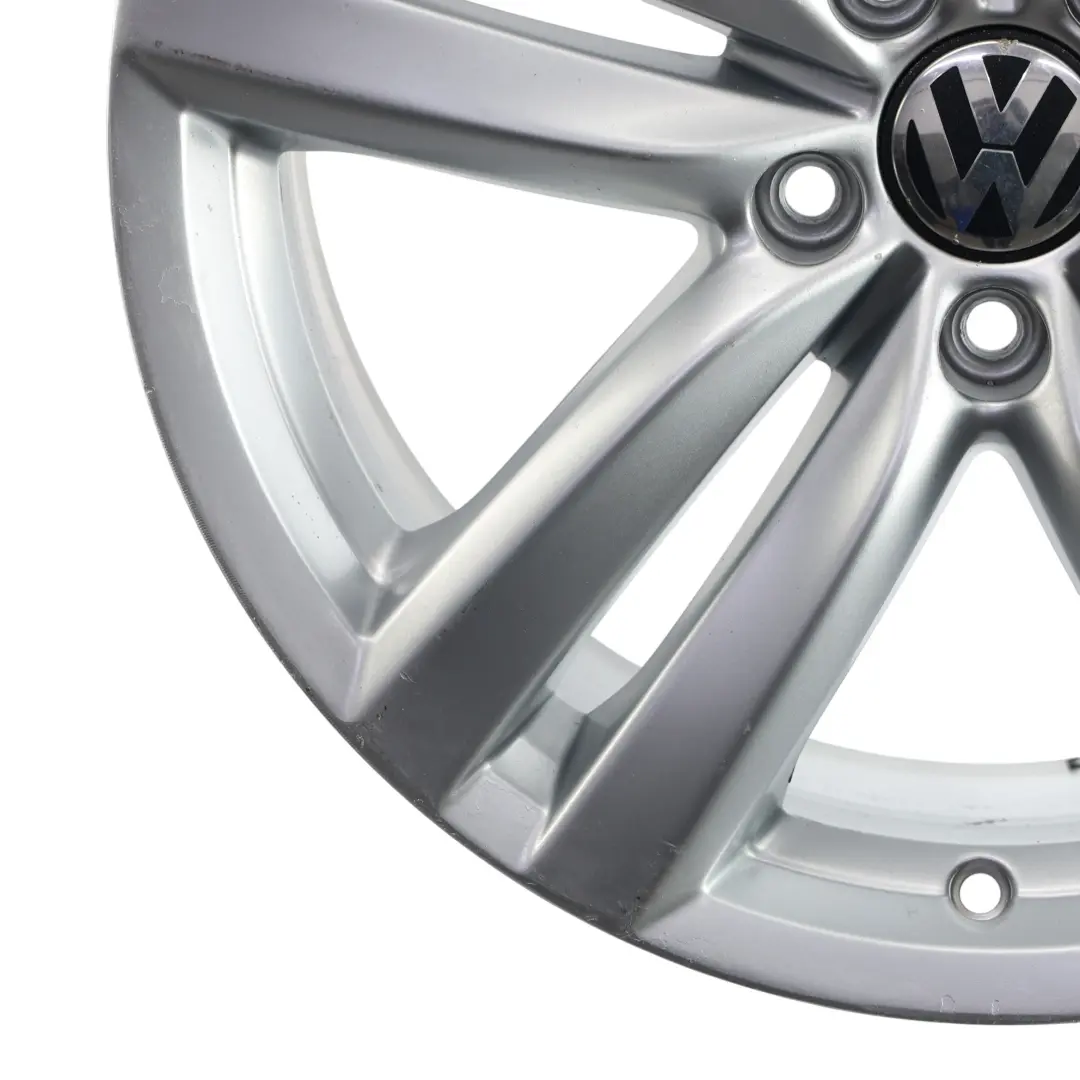 VW Volkswagen Passat B7 Silver Wheel Alloy Rim 18" 8J ET44 - SKU 3AA601025H-2 - Part number 3AA601025H
