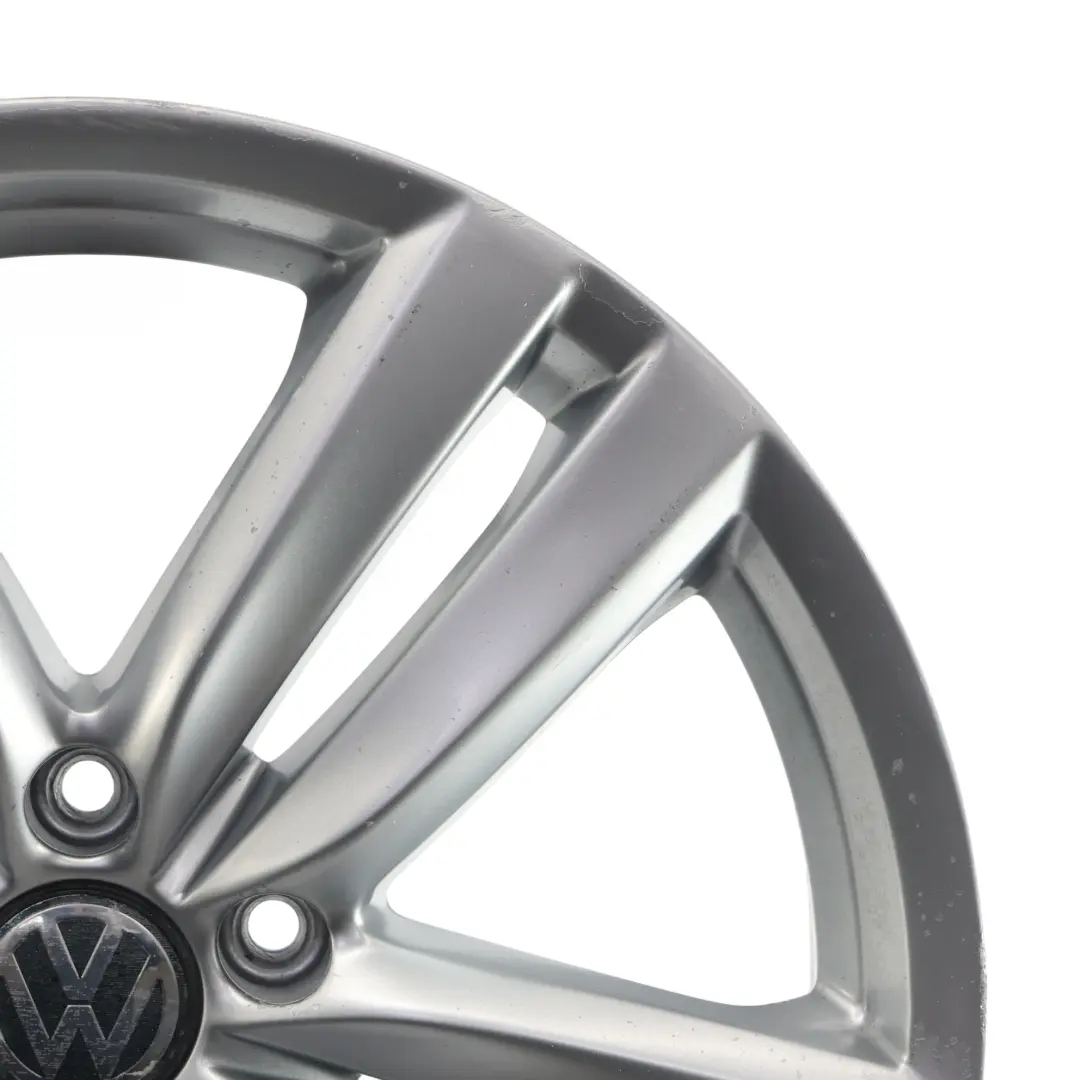VW Volkswagen Passat B7 Silver Wheel Alloy Rim 18" 8J ET44 - SKU 3AA601025H-3 - Part number 3AA601025H