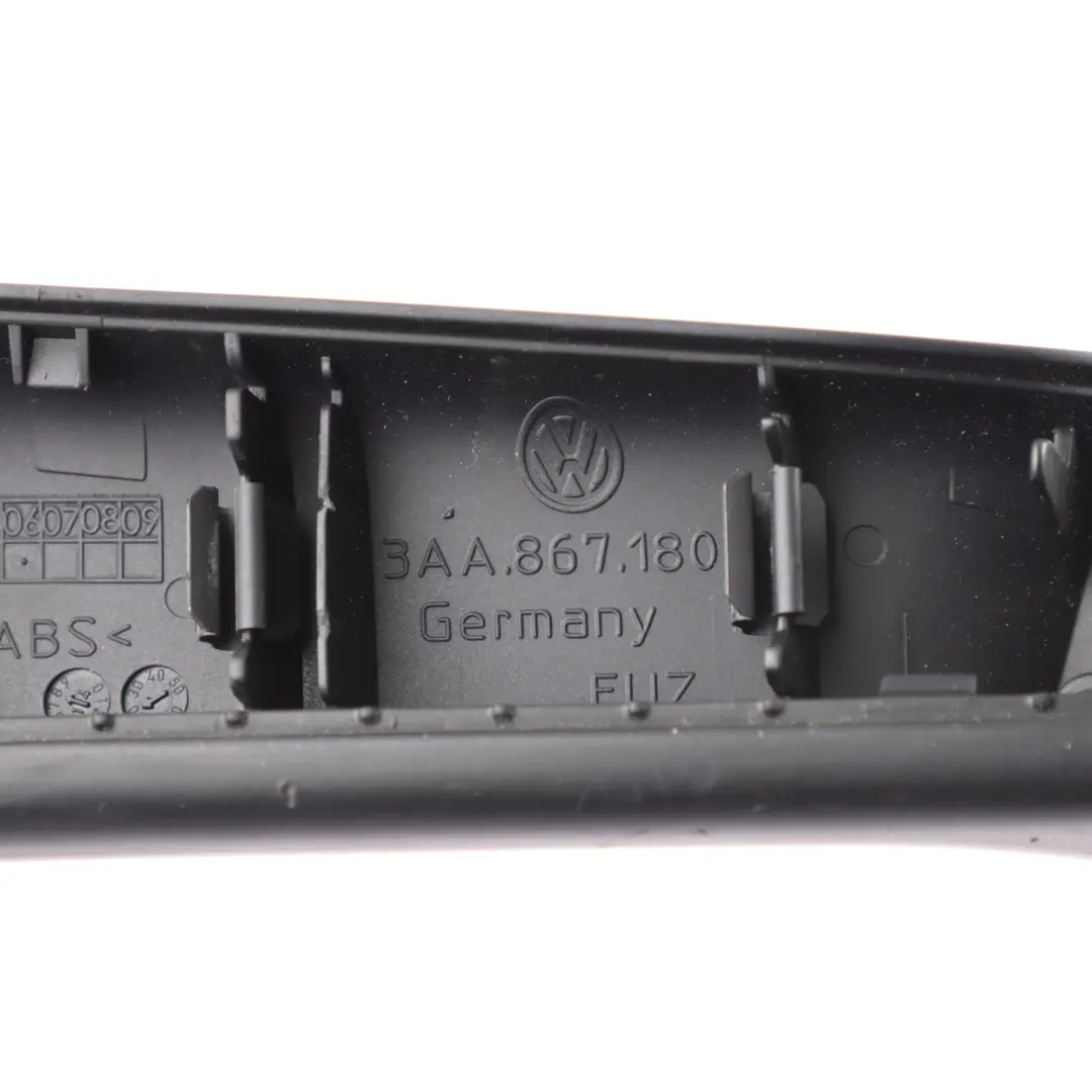 Front Door Card Strip Cover Handle Right O/S to VW Volkswagen Passat B7 with Part number 3AA867180A VW Volkswagen Passat B7 Front Door Card Strip Cover Handle Right O/S - SKU 3AA867180 - Part number 3AA867180A
