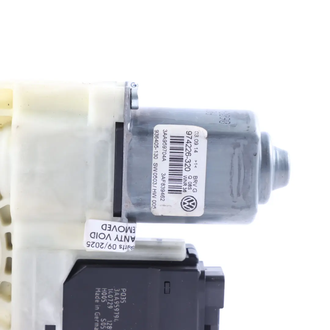 Window Electric Motor Right O/S to VW Volkswagen Passat B7 Rear with Part number 3AA959704A VW Volkswagen Passat B7 Rear Window Electric Motor Right O/S - SKU 3AA959704A - Part number 3AA959704A