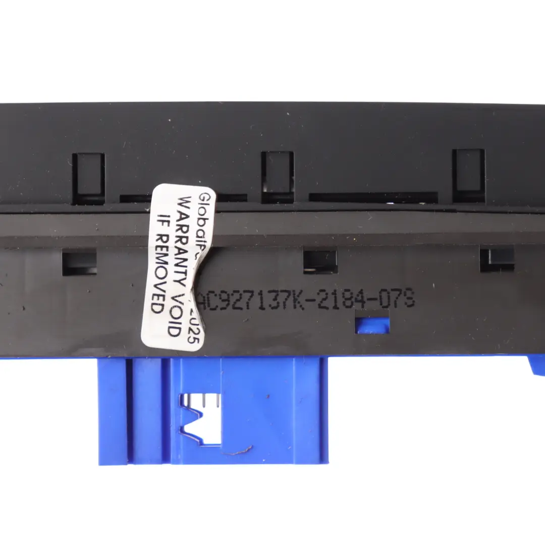 VW Passat B7 Start Stop Parking Assist Sensor Switch Panel Block - SKU 3AC927137K - Part number 3AC927137K