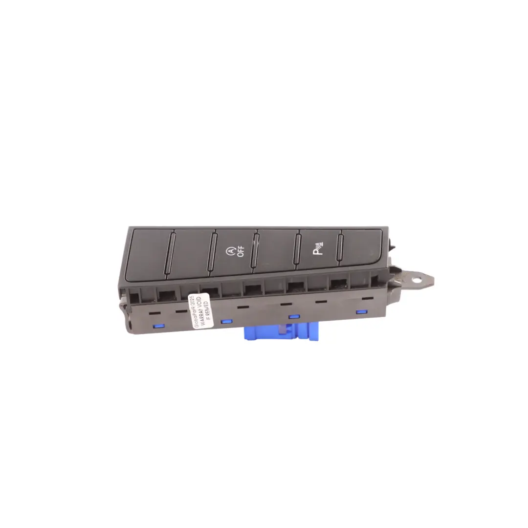 VW Passat B7 Start Stop Parking Assist Sensor Switch Panel Block - SKU 3AC927137K - Part number 3AC927137K
