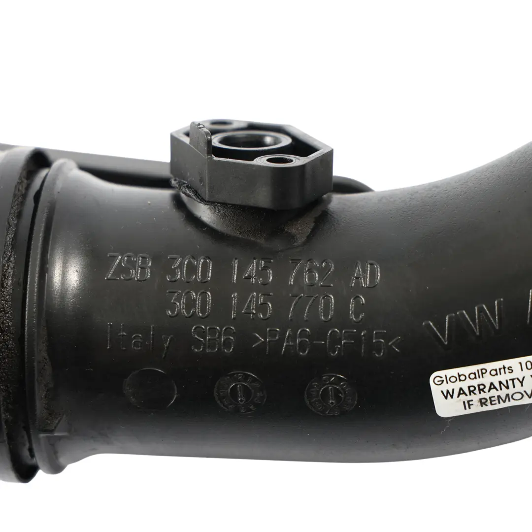 Mk5 Air Charge Pipe Turbo Intercooler Hose Diesel to VW Passat B6 Golf with Part number 3C0145770C VW Passat B6 Golf Mk5 Air Charge Pipe Turbo Intercooler Hose Diesel - SKU 3C0145770C-1 - Part number 3C0145770C