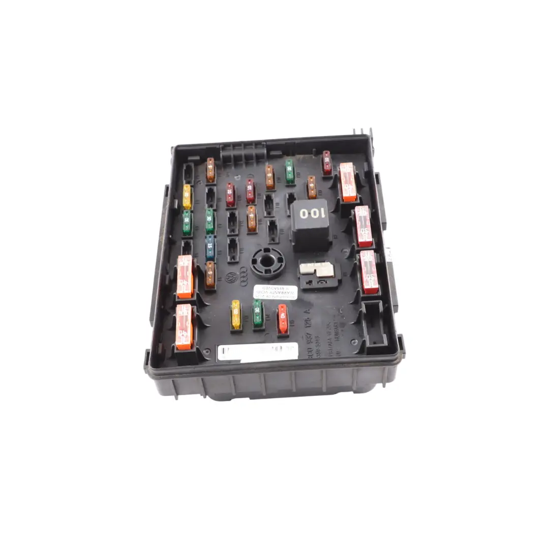 VW Volkswagen Tiguan 5N Passat B7 Terminale Scatola Relè Fusibili Vano Motore - SKU 3C0937125A-1 - Numero di parte 3C0937125A