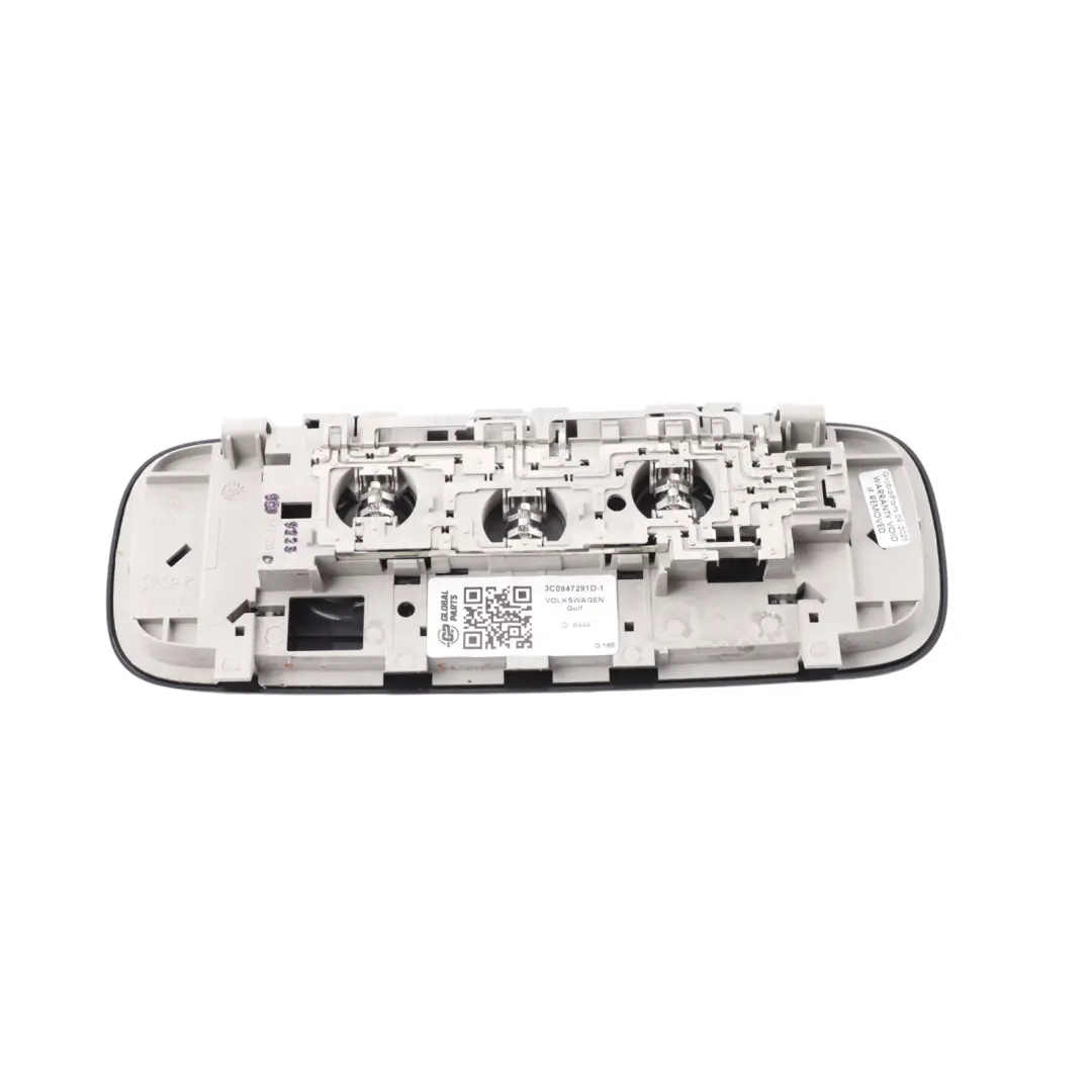 Volkswagen Golf Mk6 GTI Interior Roof Light Rear Reading Lamp Black - SKU 3C0947291D-1 - Part number 3C0947291D
