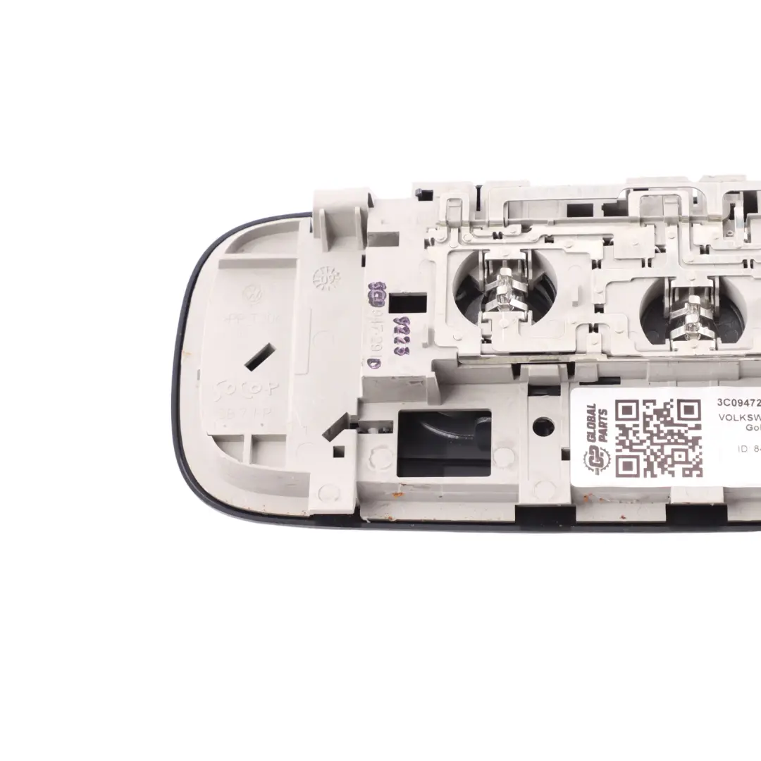 Volkswagen Golf Mk6 GTI Interior Roof Light Rear Reading Lamp Black - SKU 3C0947291D-1 - Part number 3C0947291D