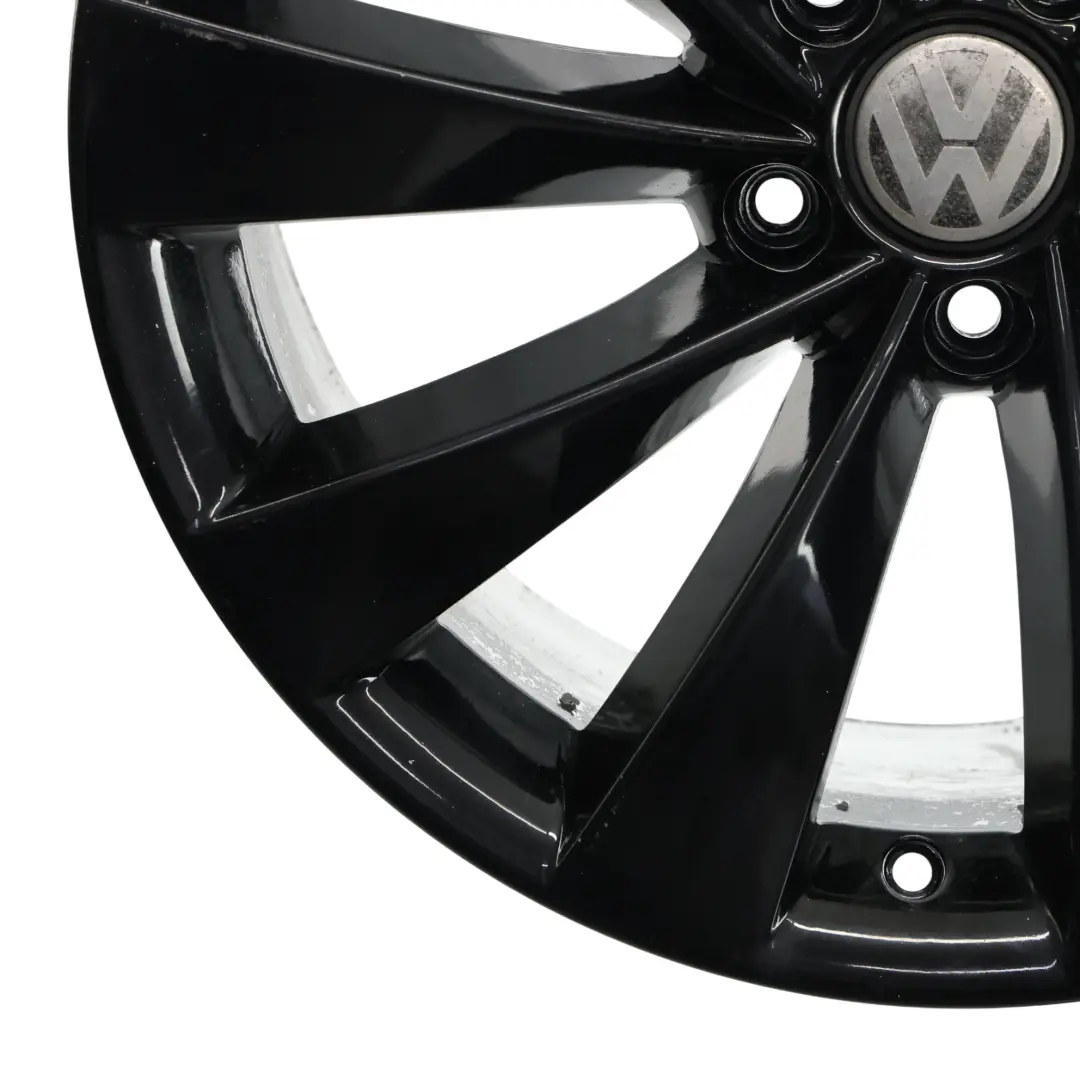 Mk3 Black Wheel Alloy Rim 18" 8J ET:41 to Volkswagen Scirocco with Part number 3C8601025AB Volkswagen Scirocco Mk3 Black Wheel Alloy Rim 18" 8J ET:41 - SKU 3C8601025AB-1 - Part number 3C8601025AB
