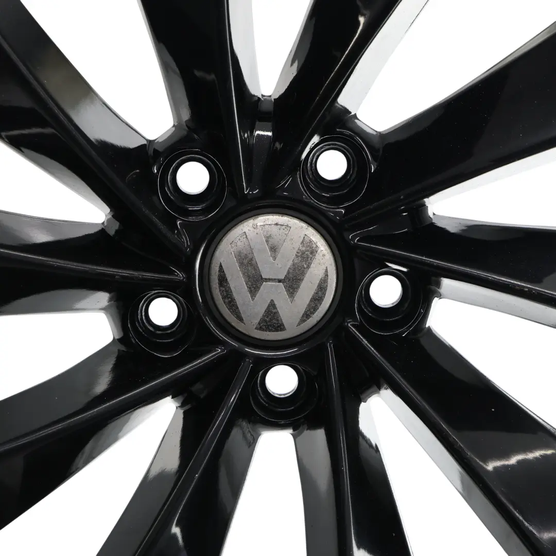 Mk3 Black Wheel Alloy Rim 18" 8J ET:41 to Volkswagen Scirocco with Part number 3C8601025AB Volkswagen Scirocco Mk3 Black Wheel Alloy Rim 18" 8J ET:41 - SKU 3C8601025AB-1 - Part number 3C8601025AB